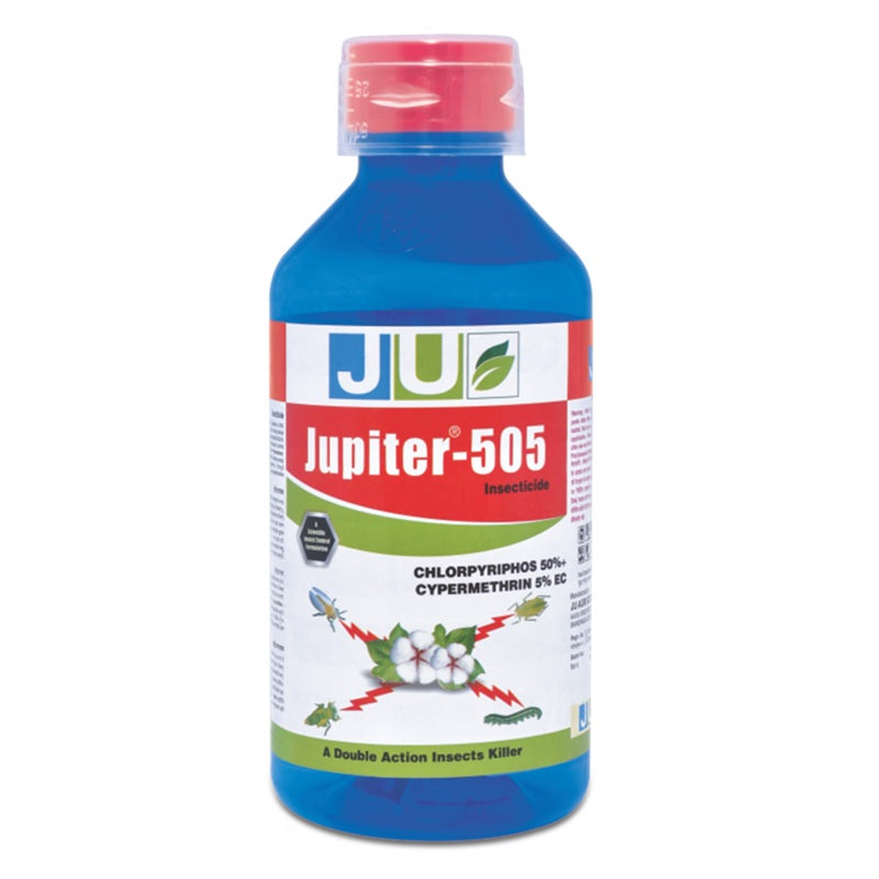 JU JUPITER-505 | Chlorpyriphos 50 + Cypermethrin 5 EC | Insecticide